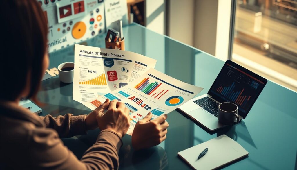 Selecting affiliate programs
