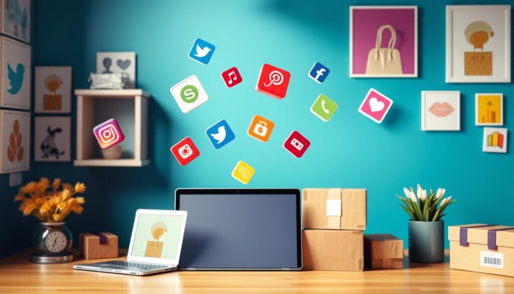 Utilizing social media for dropshipping businesses